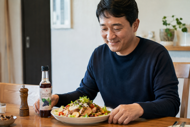 레드와인 비니거 활용법